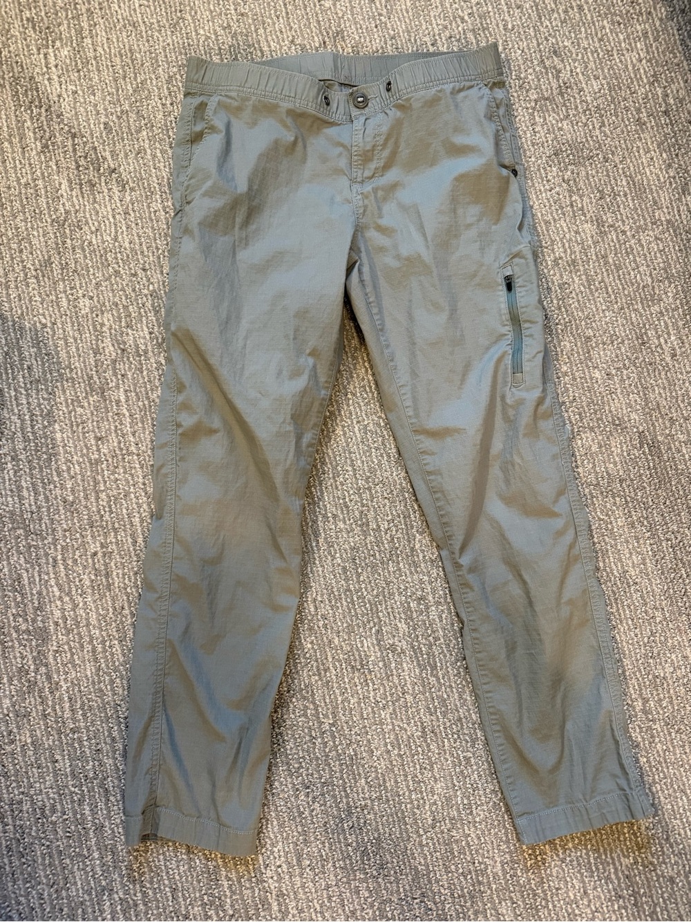 Vuori Ripstop Pant Women’s M Stormy Organic Cotton Stretch VW401 Utility Hiking